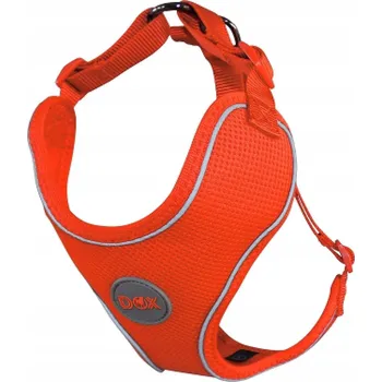 Postroj pro psa DDOXX POSTROJ PRO PSA XL NASTAVITELNÝ ORANŽOVÝ