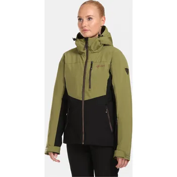 Dámská lyžařská bunda KILPI FLIP-W UL0113KI ZELENÁ 36