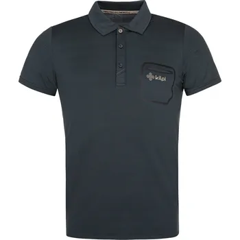 Pánské triko s límečkem KILPI GIVRY-M RM0304KI ŠEDÁ S