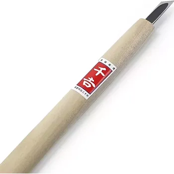 Dláto Japonské řezbářské mini-dláto SENKICHI s šikmou čepelí - 7,5 mm