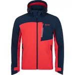 Pánská softshellová bunda KILPI RAVIO-M QM0002KI ČERVENÁ XS