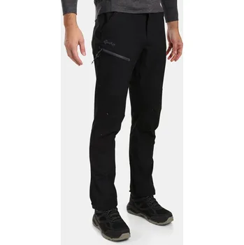 Pánské kalhoty Pánské outdoorové kalhoty KILPI VILLAIN-M WM0411KI ČERNÁ M