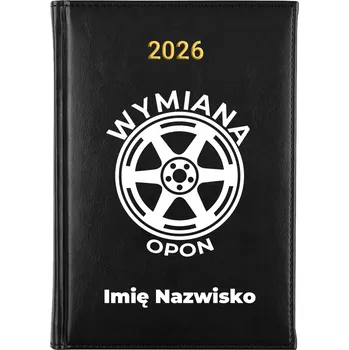 Kalendář Knižní kalendář 2026 A5 FunnyCase černý