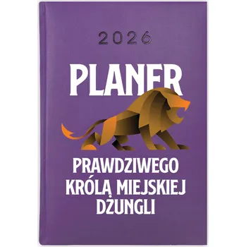 Kalendář Knižní kalendář 2026 A5 FunnyCase fialový