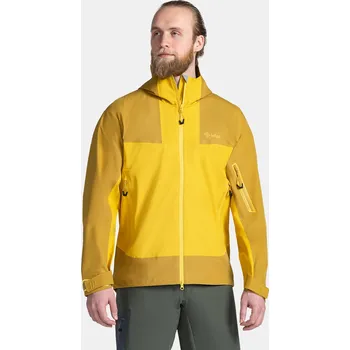 Pánská casual bunda Pánská bunda KILPI MAMBA-M TMX101KI ZLATÁ 6XL