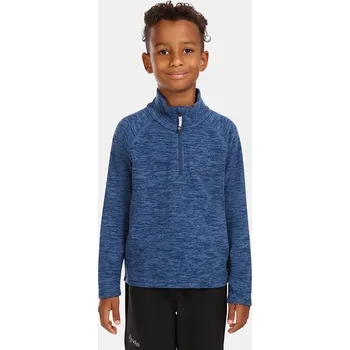 Chlapecké oblečení Dětská fleecová mikina KILPI ALMERI-J UJ0204KI TMAVĚ MODRÁ 122