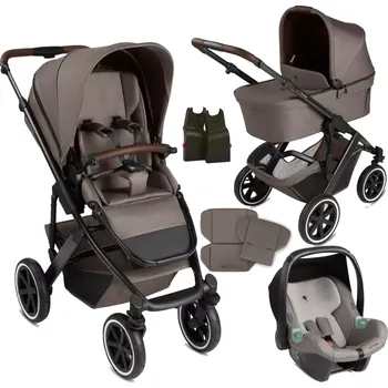 Kočárek Abc Design Salsa 5 Air + autosedačka Tulip + adaptér 2025 nature
