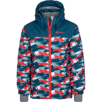 Chlapecká lyžařská bunda Kilpi ATENI-JB tyrkysová 98