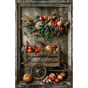 Obraz Cedule Dekorace podzim