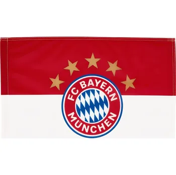 Vlajka Vlajka FC Bayern Mnichov 60x40cm s tyčkou