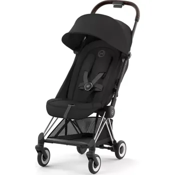 Kočárek CYBEX Coya + madlo ZDARMA 2025 Sepia Black (Chrome Frame)