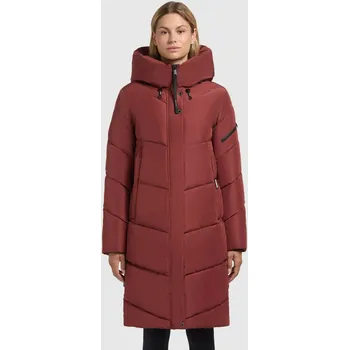 Khujo zimní kabát Jange 607 cihlový Velikost: M