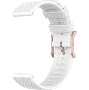 Příslušenství k chytrým hodinkám eses Silikonový řemínek s texturovaným povrchem - Bílý, 22 mm