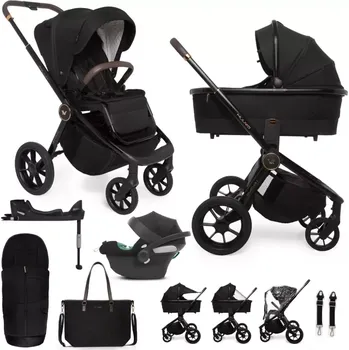 Kočárek MUUVO Kočárek kombinovaný Quick SE 2 set 2v1 + CYBEX Aton B2 i-Size + základna Sunset black