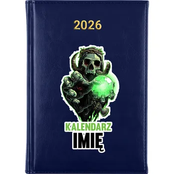 Kalendář Knižní kalendář 2026 A5 modrý