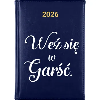 Diář Knižní kalendář 2026 A5 modrý