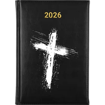 Kalendář Knižkový kalendář 2026 A5 černý