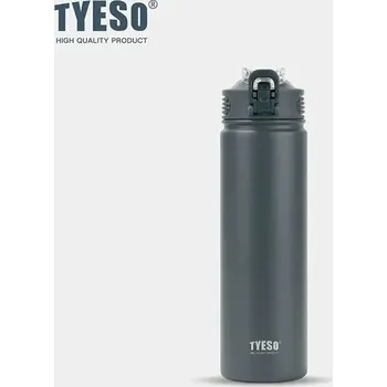 Termoska Termo lahev na vodu | nerezová termoska, sportovní láhev - grey , 750 ml