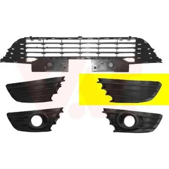 Nárazník Větrací mřížka, nárazník VAN WEZEL 0970591