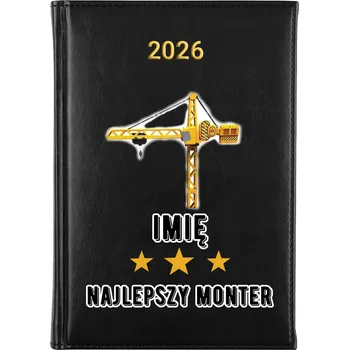 Kalendář Knižní kalendář 2026 A5 FunnyCase černý