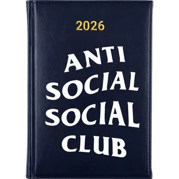 Kalendář Knižkový kalendář 2026 A5 FunnyCase modrý