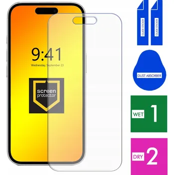 TVRZENÉ SKLO PRO APPLE IPHONE 16, 9H OCHRANNÉ PANCÉŘOVÉ SKLO