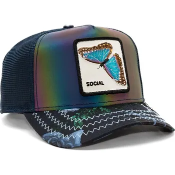 Kšiltovka Kšiltovka Goorin - 'Butterflies Pack' - Soirees for Days - Iridescent / Black