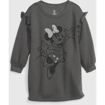 Dívčí šaty GAP Dětské mikinové šaty & Disney - Holky GAP šedá 2501576