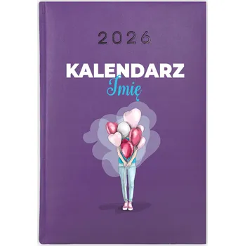 Kalendář Knihový kalendář 2026 A5 fialový