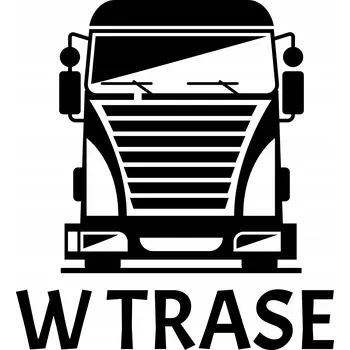 Samolepicí dekorace na vozidlo Samolepka na auto TIR pro dálkové trasy 4x