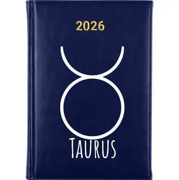 Kalendář Knižní kalendář 2026 A5 modrý