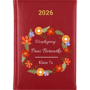 Kalendář Knižní kalendář 2026 A5 FunnyCase červený