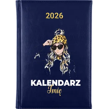 Kalendář Knižní kalendář 2026 A5 modrý