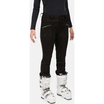 Dámské lyžařské softshellové kalhoty KILPI MAURA-W WL0405KI ČERNÁ 40