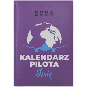 Kalendář Knihový kalendář 2026 A5 fialový