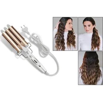 Kulma Profesionální keramická trojkulma – Trinity Curl