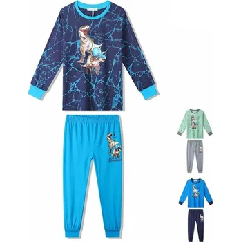 Chlapecké pyžamo PYŽAMO S DINOSAURY MP5890 Velikost: 146, Barva: Tmavě modrá