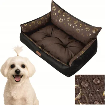 Pelíšek pro psa Doggy pelíšek pro psa hnědý 64 cm x 49 cm