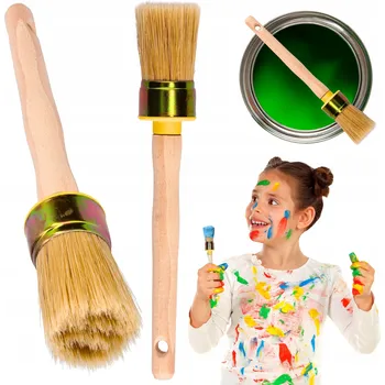 Malířský štětec Kulatý rovný kartáč ToolSpace 3,5 cm