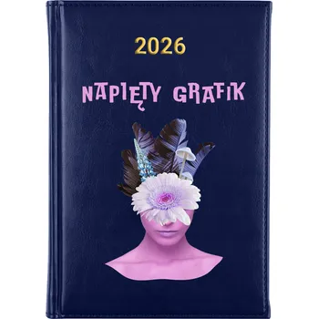 Kalendář Knižní kalendář 2026 A5 modrý