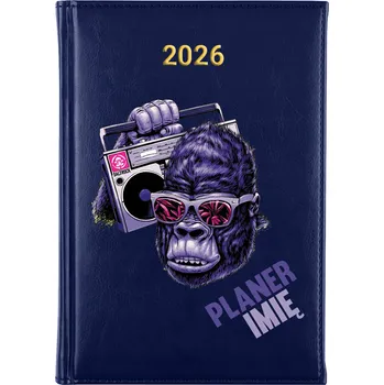 Kalendář Knižní kalendář 2026 A5 modrý