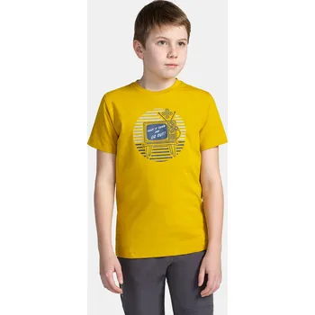 Chlapecké tričko Chlapecké triko KILPI SALO-JB TJ0303KI ZLATÁ 86