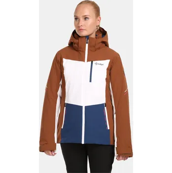 Dámská bunda Dámská lyžařská bunda KILPI VALERA-W UL0108KI HNĚDÁ 44