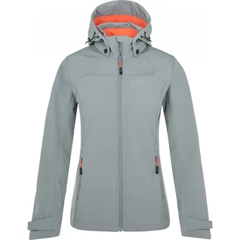 Dámská softshellová bunda Dámské sofshellová bunda KILPI RAVIA-W RL0111KI TMAVĚ ŠEDÁ 36
