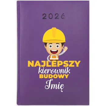 Kalendář Knižní kalendář 2026 A5 FunnyCase fialový