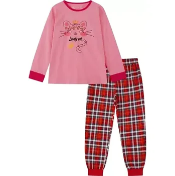 Dívčí pyžamo Dětské pyžamo WOLF S2452 růžové vel.110