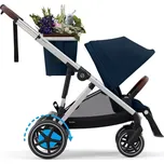 CYBEX e-Gazelle S 2025 Ocean Blue (Silver Frame)