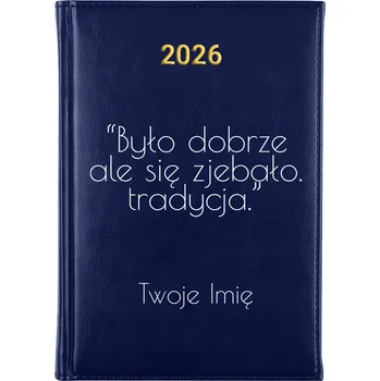 Kalendář Knižní kalendář 2026 A5 modrý