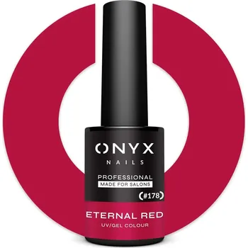 Přípravek na nehty 178 Hybridní lak Eternal Red 7ml