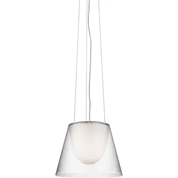 Flos Ktribe E27 závěsné svítidlo Čirá